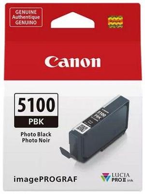 Canon PFI-5100 PBK inktcartridge 1 stuk(s) Origineel Foto zwart