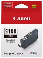 Canon PFI-5100 PBK inktcartridge 1 stuk(s) Origineel Foto zwart - thumbnail