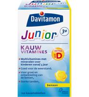 Davitamon Junior 3+ KauwVitamines Banaan 120st - thumbnail