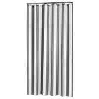 Douchegordijn Sealskin textiel Linje 100% Polyester 180x200 grijs - thumbnail
