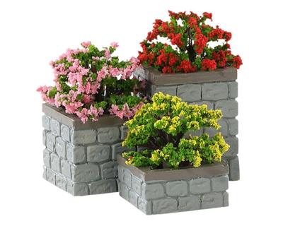 Kerstfiguur Flower bed boxes set of 3 LEMAX - Lemax