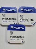 Varta Knoopcel 301 1.55 V 1 stuk(s) 82 mAh Zilveroxide SILVER Coin V301/SR43 NaBli 1 - thumbnail