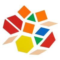 Colorations - foam vormenstickers, 300st. - thumbnail