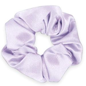 scrunchie Zijde Sheer lilac purple