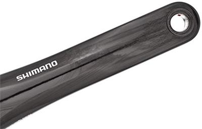 Shimano crankstel 2 x 10 speed road fc-rs400 175/50-34 holle as zwart