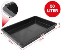 KS Tools 150.9592 Multifunctionele bak, 50 liter, extra plat - thumbnail