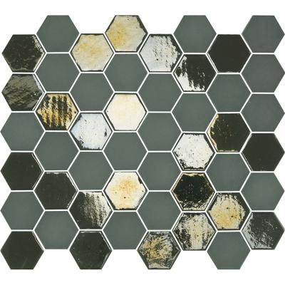Mozaiek Valencia Hexagon Khaki 4,3x5,0