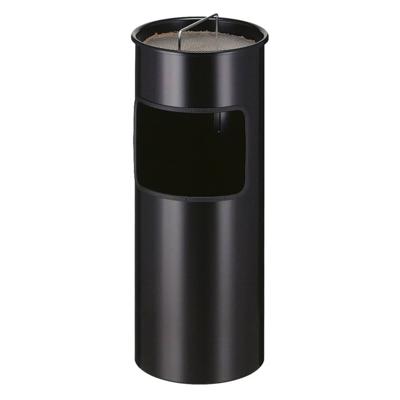 V-PART Prullenbak 31003303 Staal Zwart