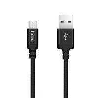 hoco X14 1m Nylon Braided Aluminium Alloy Micro USB to USB Data Sync Charging Cable For Galaxy HTC Google LG Sony Huawei Xiaomi Lenovo and Oth - thumbnail