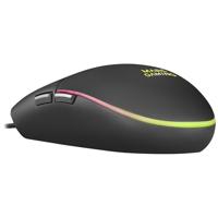 Toetsenbord met Gaming Muis Mars Gaming MCPTKLES 3200 dpi RGB Zwart Qwerty Spaans - thumbnail