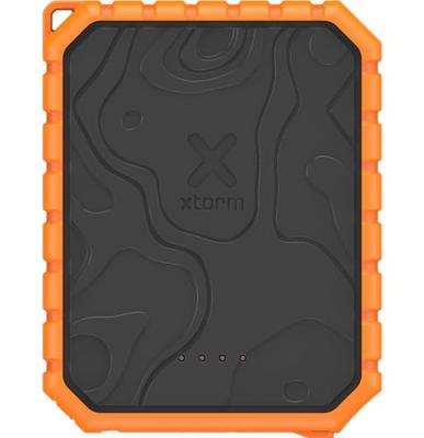 Xtorm Xtreme Powerbank Rugged 20W - 10.000mAh waterdicht met zaklamp Powerbank Oranje