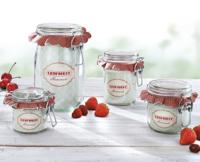 Leifheit 3193 Weckpot met Beugelsluiting 1140 ml Glas/RVS - thumbnail