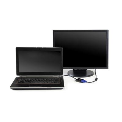 ACT 0,15 meter, HDMI-A male naar VGA female adapter, met audio ACT 0,15 meter, HDMI-A male naar VGA female adapter, met audio