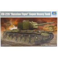 Trumpeter 1/35 Russian Tiger Sup Heavy Tank Military Model Kit - thumbnail