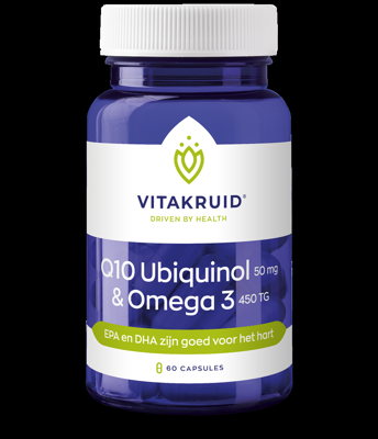 Vitakruid Q10 Ubiquinol 50 mg & Omega 3 450 TG