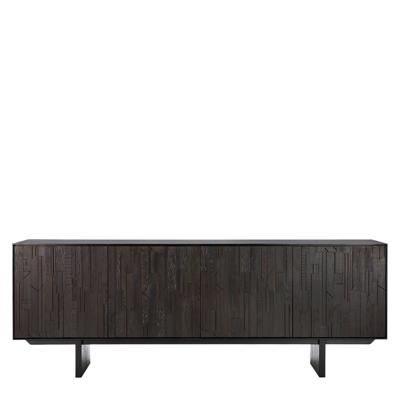 Ethnicraft Dressoir 'Mosaic' Gevernist Teakhout, 227cm Ethnicraft Dressoir 'Mosaic' Gevernist Teakhout, 227cm