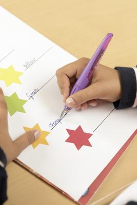 Vulpen STABILO Easybuddy rechtshandig M zwart/lime blister à 1 stuk Vulpen STABILO Easybuddy rechtshandig M zwart/lime blister à 1 stuk