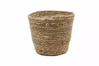 Plantenmand zeegras natural 25x22cm - thumbnail