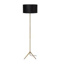 Lucide TONDO - Vloerlamp - Ø 38 cm - 1xE27 - Mat Goud / Messing - thumbnail