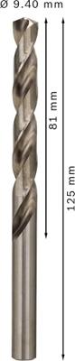 Bosch Accessoires Metaalboren HSS-G, Standard 9,4 x 81 x 125 mm 5st - 2608585518
