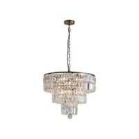 Searchlight KroonluchterEmpire antiek messing Ø 50cm - 1375-5AB - thumbnail