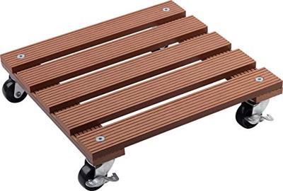 Metafranc WU0825100 Transportroller Houtcomposiet (WPC) Laadvermogen (max.): 60 kg 300 mm x 300 mm x 73 mm Aantal rollers 4