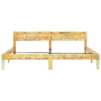 VidaXL Bedframe massief gerecycled hout 200x200 cm