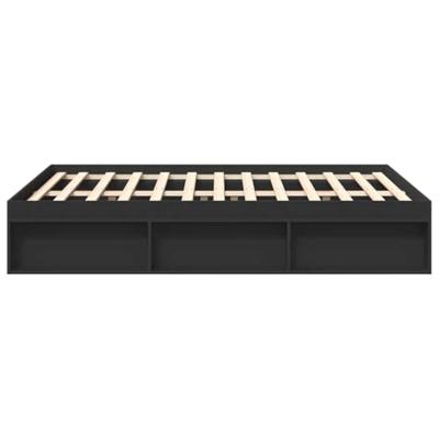 Bedframe zwart 150x200 cm King Size