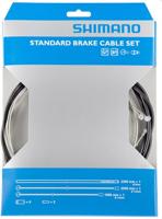 SHIMANO remkabelset staal zwart - thumbnail