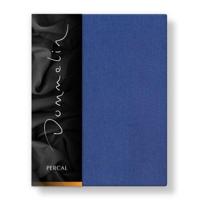 Dommelin Dommelin Laken Uni Percal 200TC 576 Jeansblauw 270x300 cm - thumbnail