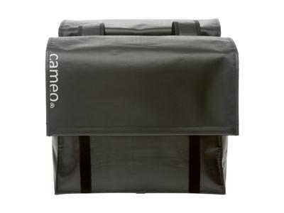 New looxs dubbele fietstas - bisonyl zwart - unisex - fiets - 46l
