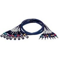 DAP FL68 Multikabel 8x XLR male naar 8x Stereo jack 6m - thumbnail