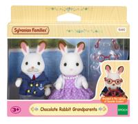 Sylvanian Families opa en oma Chocoladekonijn 5190 - thumbnail