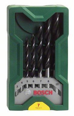 Bosch Accessoires 7-delige mini-x-line houtborenset - 2607019580