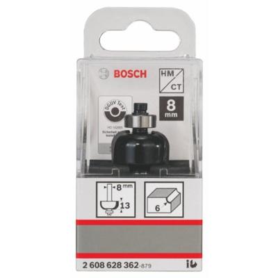 Bosch Accessoires Halfrondprofielfrezen 8 mm, R1 6 mm, D 24,7 mm, L 13 mm, G 53 mm 1st - 2608628362 - thumbnail