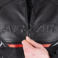 ARMR Leren jas "raiden 3.0" van leather jacket raide 3.0 ms black/red gr.3xl - thumbnail