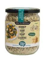 RAW Hennepzaad gepeld in glas bio - thumbnail
