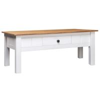 Salontafel Panama Range 100x60x45 cm massief grenenhout wit - thumbnail