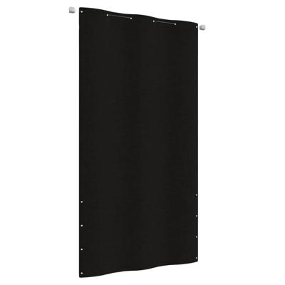 VidaXL Balkonscherm 120x240 cm oxford stof zwart