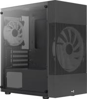 Aerocool Atomic Lite Mini Tower Zwart - thumbnail