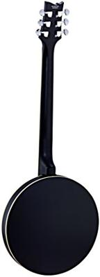 Ortega Raven Series OBJE350/6-SBK zes-snarige banjo met tas