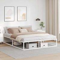 Bedframe zonder matras 160x200 cm wit - thumbnail