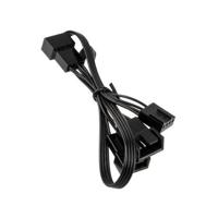 Y-kabel PC-ventilator [1x PC-ventilatorbus 4-polig - 3x PC-ventilatorbus 4-polig] 0.35 m Zwart Kolink - thumbnail