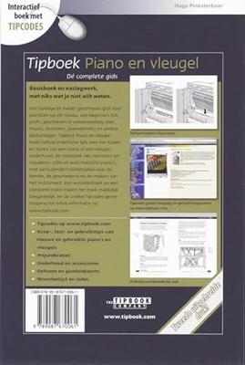 Tipboek piano en vleugel met tipcodes