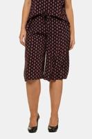 Ulla Popken Bermuda, wijde pijpen - Grote Maten - thumbnail