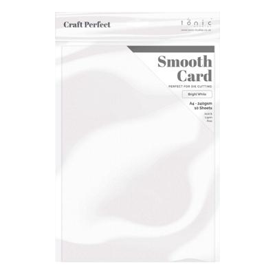 Craft Perfect By Tonic Studios Craft perfect • smooth card a4 240g white 5pcs