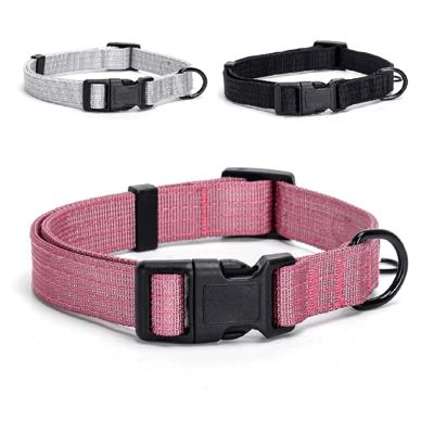 Nobleza Honden klikhalsband - Geweven Nylon - 66 cm