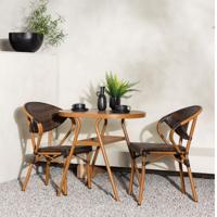 Nohr Bistroset 'Alesia' kleur Bruin - thumbnail