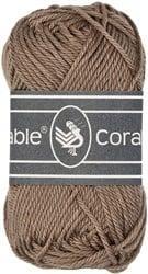 Durable Coral Mini 343 Warm Taupe - Haakgaren / Breigaren