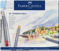 Faber-Castell Faber castell fc-114648 aquarelkleurpotlood goldfaber etui 48 stuks - thumbnail